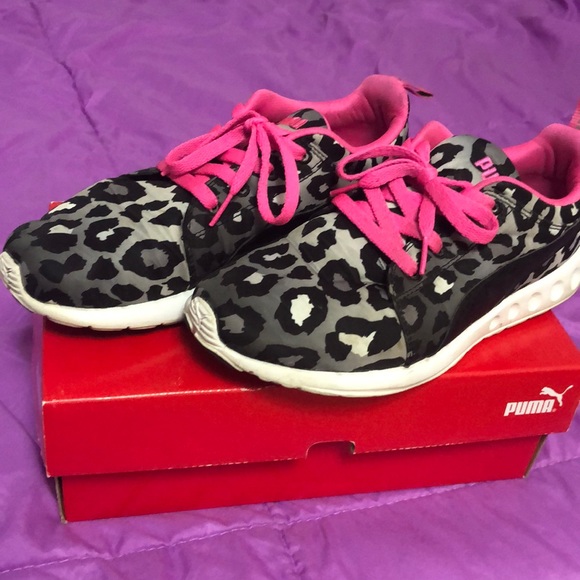 puma carson runner leopard